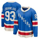 NHL Mika Zibanejad New York Rangers Fanatics Centennial Breakaway Jersey