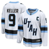 NHL Clayton Keller Utah Mammoth Fanatics Away Breakaway Player Jersey