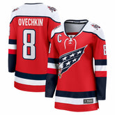 NHL Alexander Ovechkin Washington Capitals Fanatics Women's Alternate Breakaway Player Jersey