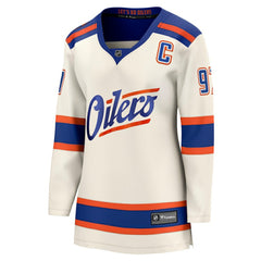 NHL Connor McDavid Edmonton Oilers Fanatics Women's Alternate Breakaway Jersey