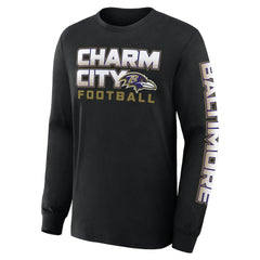 Hometown Sweep Legacy Long Sleeve T-Shirt - Baltimore Ravens T-shirts