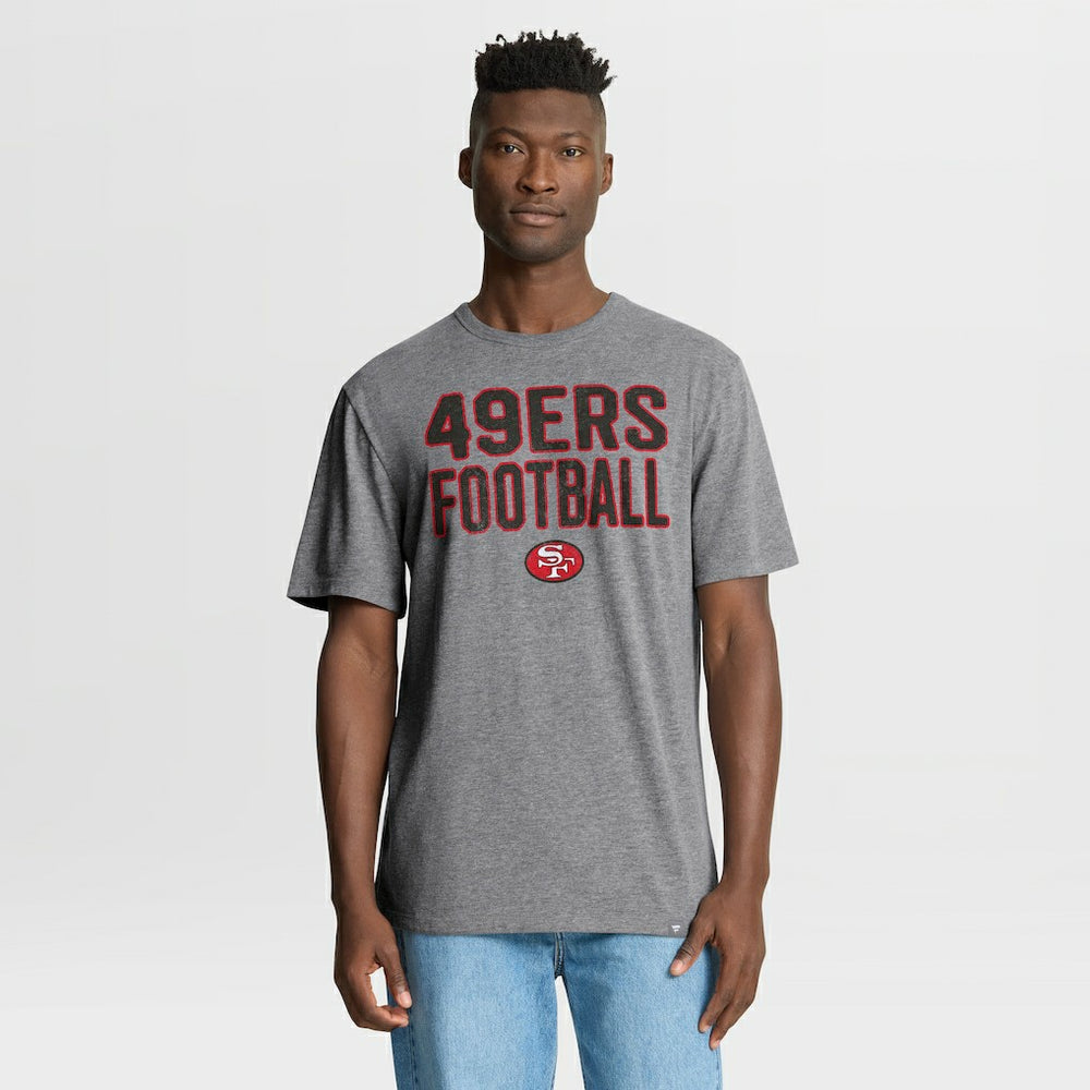 First Down Tribute Tri-Blend T-Shirt - San Francisco 49ers T-shirts