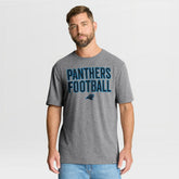 First Down Tribute Tri-Blend T-Shirt - Carolina Panthers T-shirts