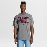 First Down Tribute Tri-Blend T-Shirt - Houston Texans T-shirts