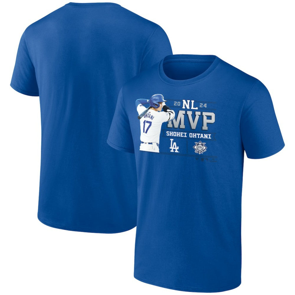Royal Shohei Ohtani Los Angeles Dodgers Fanatics MVP T-Shirt