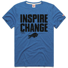 Homage Unisex 2024 Inspire Change Tri-Blend T-Shirt - Buffalo Bills T-shirts