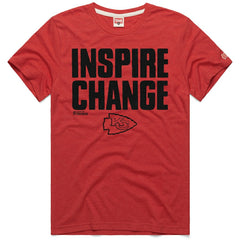 Homage Unisex 2024 Inspire Change Tri-Blend T-Shirt - Kansas City Chiefs T-shirts