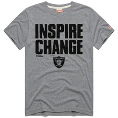 Homage Unisex 2024 Inspire Change Tri-Blend T-Shirt - Las Vegas Raiders T-shirts