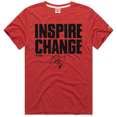 Homage Unisex 2024 Inspire Change Tri-Blend T-Shirt - Tampa Bay Buccaneers T-shirts