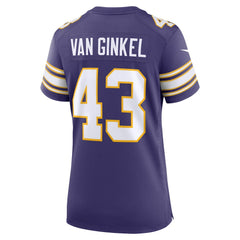 Andrew Van Ginkel Women's Alternate Game Jersey - Minnesota Vikings Jerseys