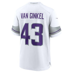 Andrew Van Ginkel Alternate Game Jersey - Minnesota Vikings Jerseys