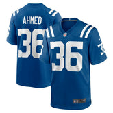 Salvon Ahmed Team Game Jersey - Indianapolis Colts Jerseys