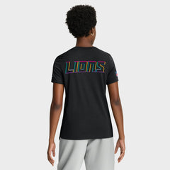 Women's 2025 NFL Crucial Catch Tri-Blend Dri-FIT T-Shirt - Detroit Lions T-shirts