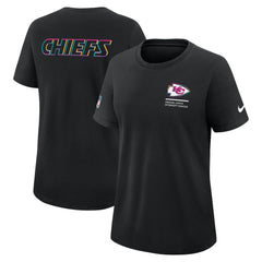 Women's 2025 NFL Crucial Catch Tri-Blend Dri-FIT T-Shirt - Kansas City Chiefs T-shirts