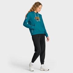Women's Throwback Sideline Standard Issue Dri-FIT Hoodie - Jacksonville Jaguars Hoodies