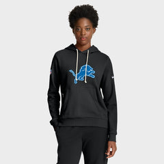 Women's Throwback Sideline Standard Issue Dri-FIT Hoodie - Detroit Lions Hoodies