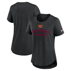 Women's Script Tri-Blend T-Shirt - Washington Commanders T-shirts