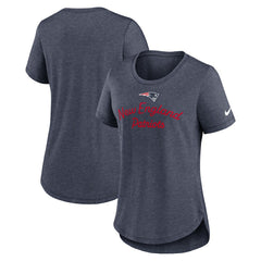Women's Script Tri-Blend T-Shirt - New England Patriots T-shirts