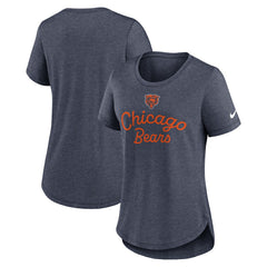 Women's Script Tri-Blend T-Shirt - Chicago Bears T-shirts