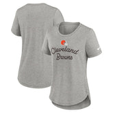 Women's Script Tri-Blend T-Shirt - Cleveland Browns T-shirts