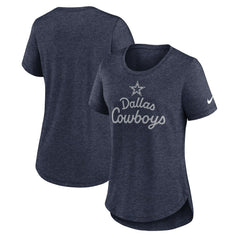 Women's Script Tri-Blend T-Shirt - Dallas Cowboys T-shirts