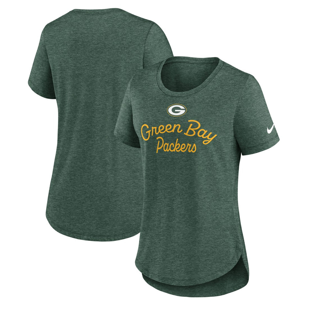 Women's Script Tri-Blend T-Shirt - Green Bay Packers T-shirts