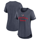 Women's Script Tri-Blend T-Shirt - Houston Texans T-shirts