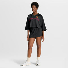 Women's Primetime Cropped Mesh Dri-FIT Fashion Jersey - Washington Commanders Jerseys