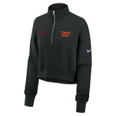 Women's Primetime Phoenix Half-Zip Sweatshirt - Washington Commanders Sweatshirts