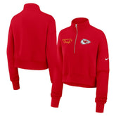 Women's Primetime Phoenix Half-Zip Sweatshirt - Kansas City Chiefs Sweatshirts