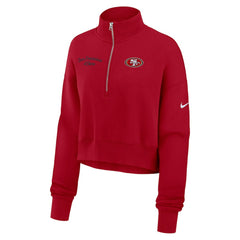 Women's Primetime Phoenix Half-Zip Sweatshirt - San Francisco 49ers Sweatshirts