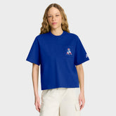 Women's Rewind Pocket Boxy T-Shirt - New England Patriots T-shirts