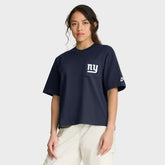 Women's Rewind Pocket Boxy T-Shirt - New York Giants T-shirts