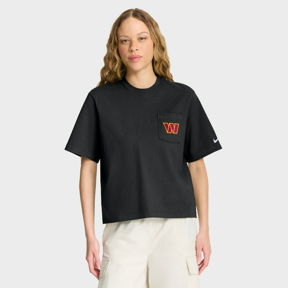 Women's Rewind Pocket Boxy T-Shirt - Washington Commanders T-shirts