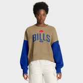 Women's Oversized Rewind Pullover Sweatshirt - Buffalo Bills Pullover