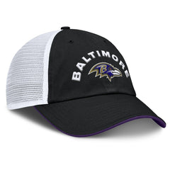 Reverse Trucker Adjustable Hat - Baltimore Ravens Hats