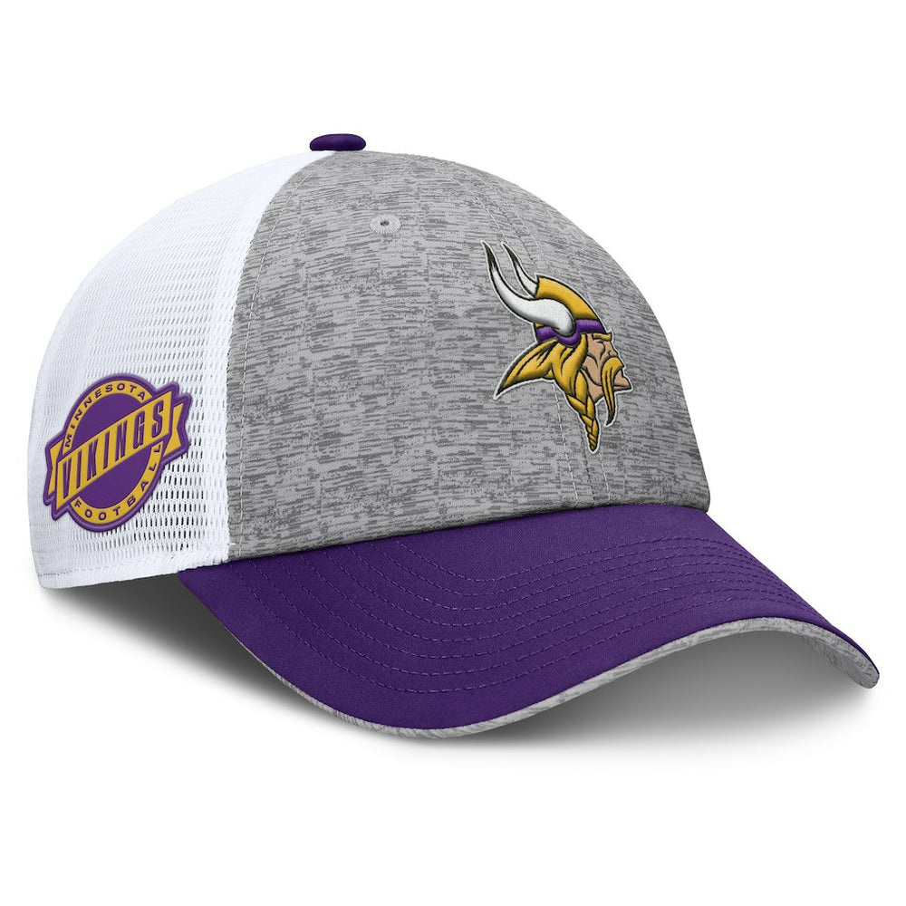 Option Trucker Adjustable Hat - Minnesota Vikings Hats
