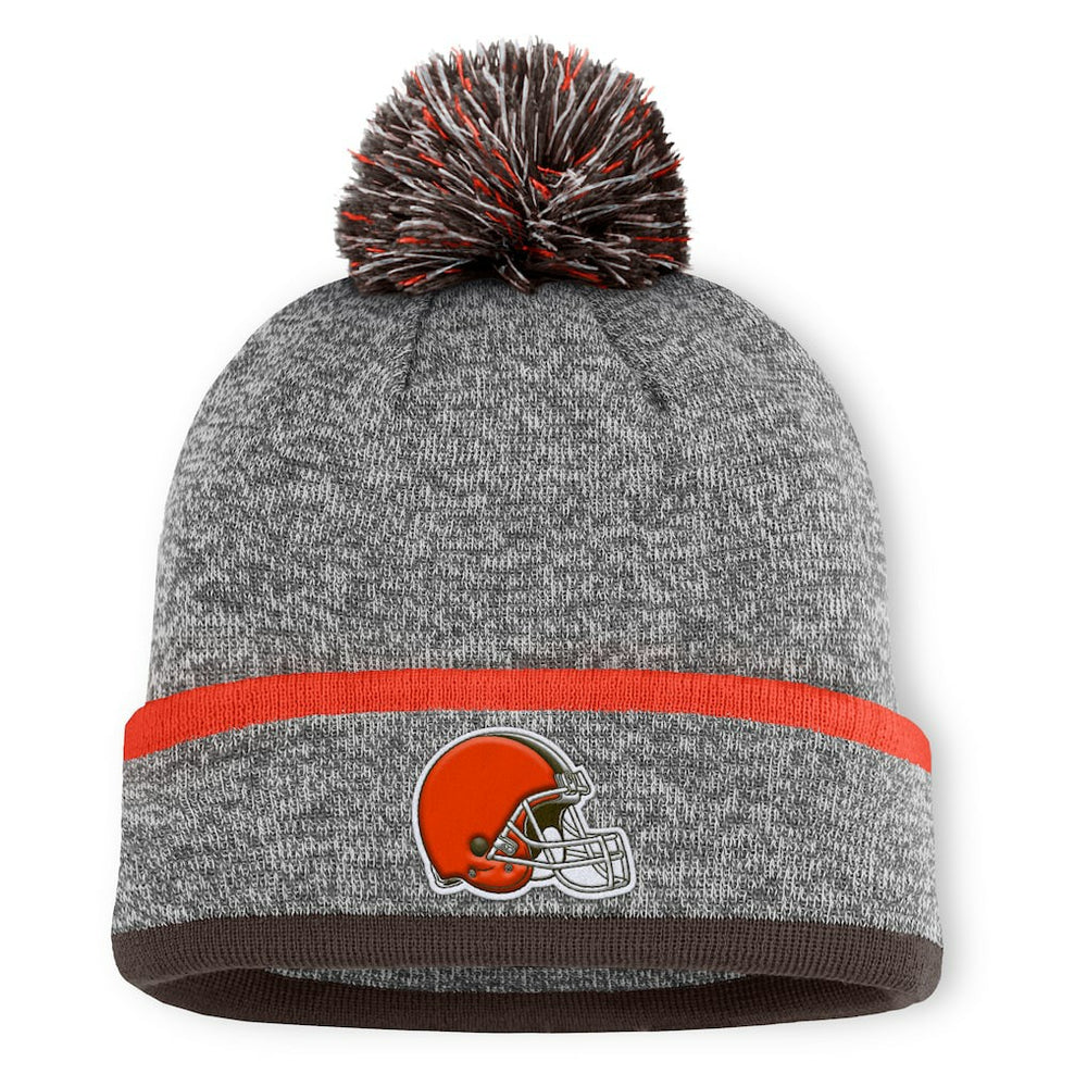 Motion Cuffed Knit Hat with Pom - Cleveland Browns Hats