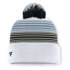 Ghost Cuffed Knit Hat with Pom - Las Vegas Raiders Hats
