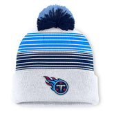 Ghost Cuffed Knit Hat with Pom - Tennessee Titans Hats
