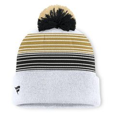 Ghost Cuffed Knit Hat with Pom - New Orleans Saints Hats