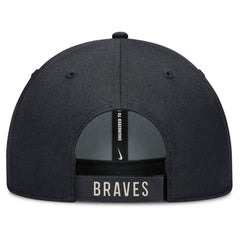 Navy/Natural Atlanta Braves Nike Statement Club Performance Adjustable Hat