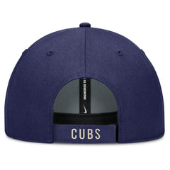 Royal/Natural Chicago Cubs Nike Statement Club Performance Adjustable Hat