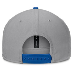 Gray Chicago Cubs Fanatics Punchout Snapback Hat