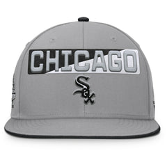 Gray Chicago White Sox Fanatics Punchout Snapback Hat