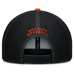 Black/Orange San Francisco Giants Fanatics Cutoff Adjustable Trucker Hat