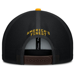Brown/Gold San Diego Padres Fanatics Cutoff Adjustable Trucker Hat