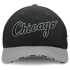 Black/Gray Chicago White Sox Fanatics Pennant Flex Hat