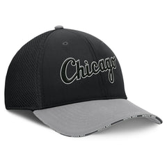 Black/Gray Chicago White Sox Fanatics Pennant Flex Hat