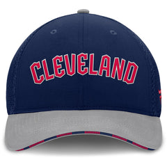 Navy/Gray Cleveland Guardians Fanatics Pennant Flex Hat